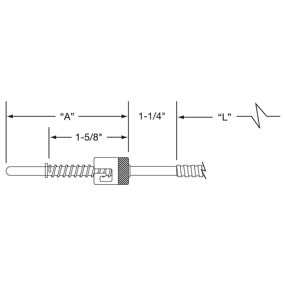 Style TCP Rigid Bayonet Style Thermocouples